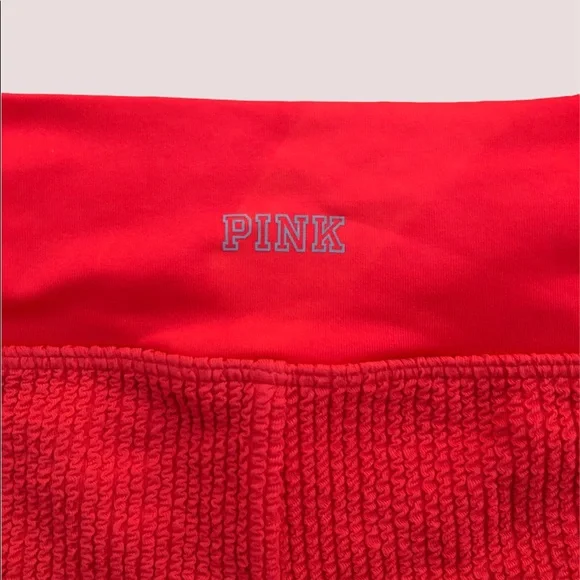 PINK Gym-to-Swim ribbed booty shorts - Picture 3 of 4